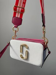 Сумка Marc Jacobs Small Camera Bag White Pink Mini, 18х10,5х7
