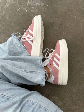 Кросівки Adidas Gazelle Bold Platform Pink White, 36