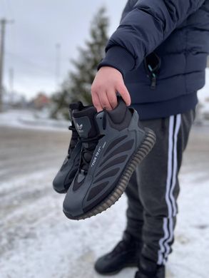 Кроссовки Adidas Yeezy Boost 350 Winter Fur Black Grey, 42
