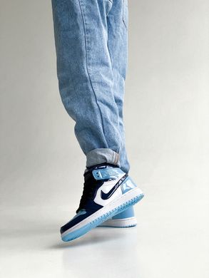 Кросівки Air Jordan 1 Retro High Patent Blue, 37
