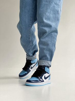 Кроссовки Air Jordan 1 Retro High Patent Blue, 37