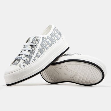 Кросівки Dior B23 White Grey Platform Premium, 36