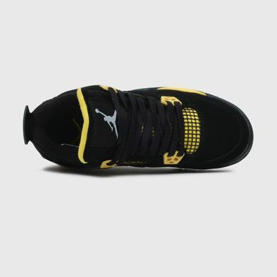 Кроссовки Nike Jordan 4 Retro Thunder Black Yellow, 36