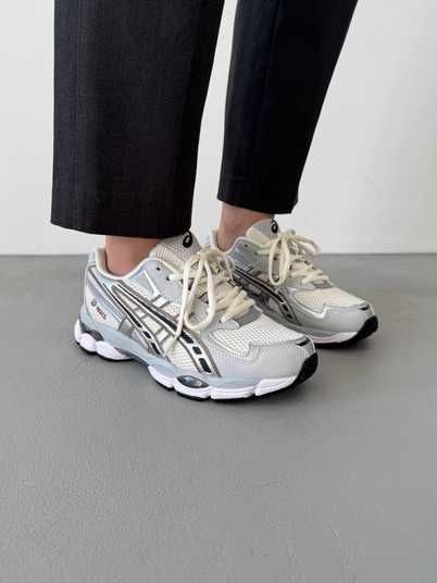 Кроссовки Asics Gel-NYC 2055 Cream Pure Silver Купить (Доставка 1