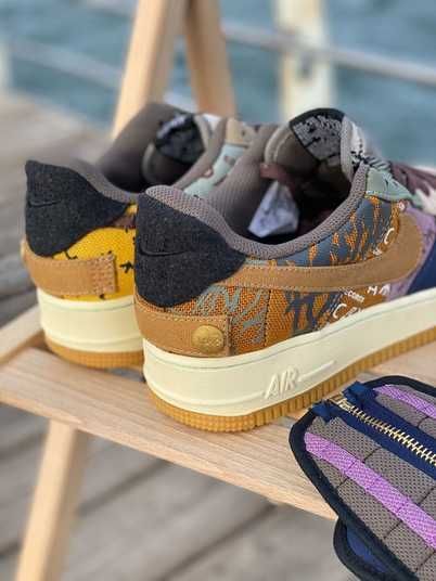 Кроссовки Nike Air force travis scott Купить (Доставка 1-3 Дня)