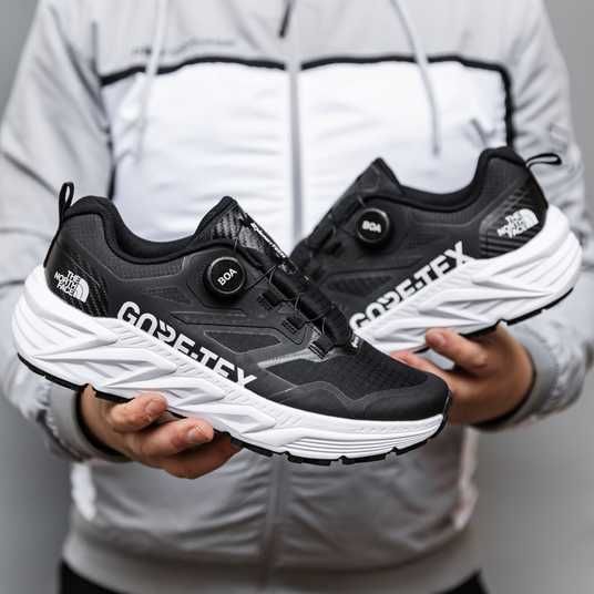 Кроссовки The North Face Gore-Tex GTX Termo Black White - Sneakers
