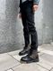 Черевики Louis Vuitton Boots Black Brown Fur, 36