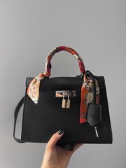 Сумка Hermes Kelly Bag Mini Black, 22х15х10