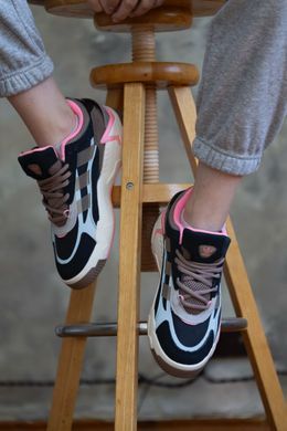 Кросівки Adidas Niteball II Khaki Black Pink, 36