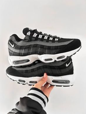 Кросівки Nike Air Max 95 Black Grey White, 45