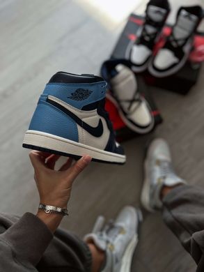 Кросівки Nike Jordan 1 Retro High Obsidian UNC