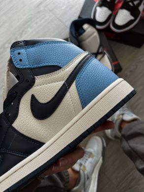 Кросівки Nike Jordan 1 Retro High Obsidian UNC