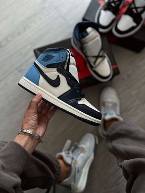 Кроссовки Nike Jordan 1 Retro High Obsidian UNC, 36