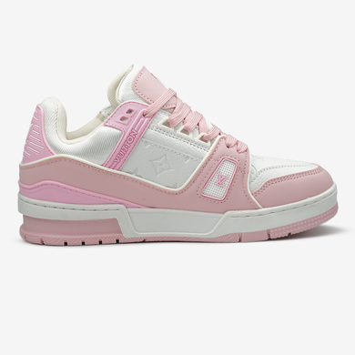 Кроссовки Louis Vuitton Trainer Sneakers Pink White, 36