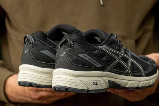 Кроссовки Asics Gel Venture 6 Black Grey Beige Купить (Доставка 1
