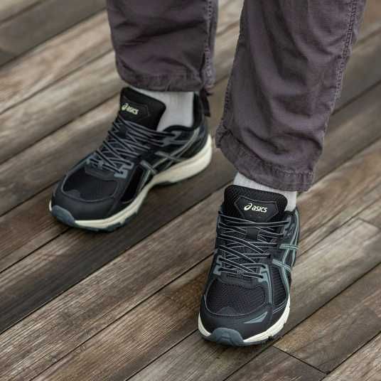 Кроссовки Asics Gel Venture 6 Black Grey Beige Купить (Доставка 1