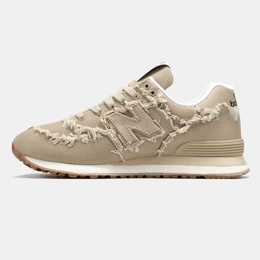 miumiu×New Balance スニーカー　ベージュ　24cm Кроссовки New Balance 574 x Miu Miu Beige Купить (Доставка 1-3 Дня)