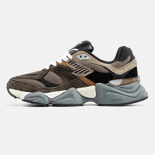 Кроссовки New Balance 9060 Brown Black Grey Купить (Доставка 1-3 Дня)