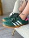 Кросівки Adidas Gazelle Indoor Green White Pink