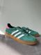 Кросівки Adidas Gazelle Indoor Green White Pink