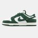 Кроссовки Nike SB Dunk Low Metallic Green, 37
