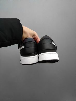 Кросівки Adidas Forum Low Black White Reflective