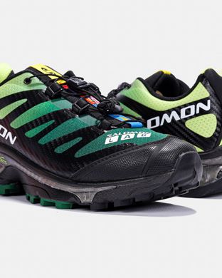 Кросівки Salomon XT-4 Og Black Green White LAB