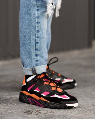 Кросівки Adidas Niteball Black Orange Pink, 40