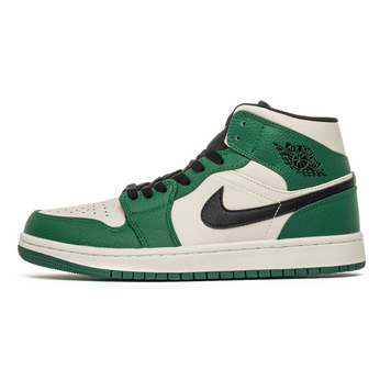 Кросівки Air Jordan Retro 1 Black Green White, 42