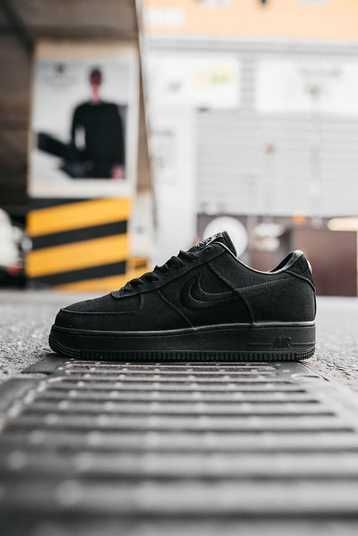 Кросівки Nike Air Force 1 Low Black x Stussy Купить (Доставка 1-3 Дня)