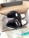 Кроссовки Jordan 1 Black/White Флис, 42