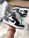 Кроссовки Jordan 1 Black/White Флис, 42