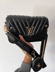 Сумка Louis Vuitton New Wave Multi Pochette Black, 23х15х8