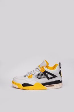 Кросівки Nike Jordan 4 White Yellow Black, 37