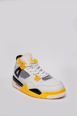 Кросівки Nike Jordan 4 White Yellow Black, 37