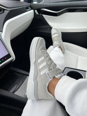 Кросівки Adidas Forum Low Light Grey White, 36