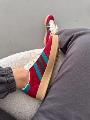 Кроссовки Adidas Gazelle Red Blue White