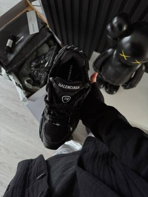 Кроссовки Balenciaga Trainer Black Runner Sneakers, 36