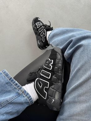 Кроссовки Nike Air More Uptempo 96 Black White, 40