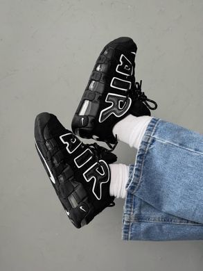 Кроссовки Nike Air More Uptempo 96 Black White, 40