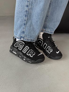 Кроссовки Nike Air More Uptempo 96 Black White, 40