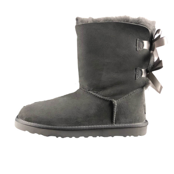 Черевики UGG Bailey Bow Gray, 36