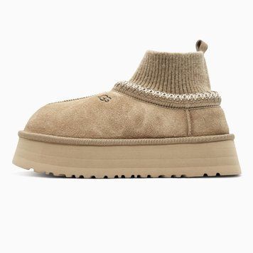 Ботинки  UGG Tasman Platform Sock Beige, 36
