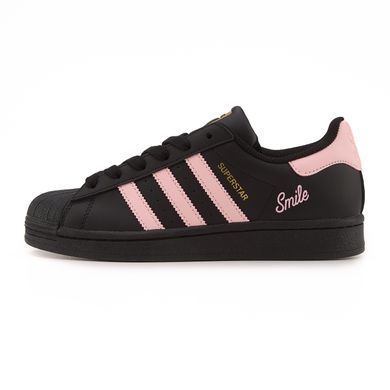Кроссовки Adidas Superstar Smile Black Pink, 36