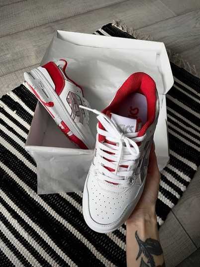 Кросівки Asics EX89 White Red Купити (Доставка 1-3 Дні)
