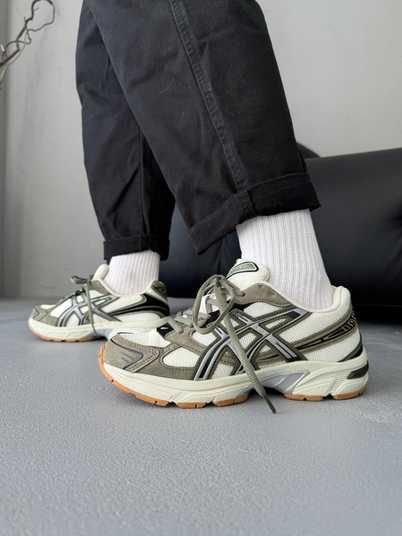 Кроссовки Asics Gel-1130 White Khaki Купить (Доставка 1-3 Дня)