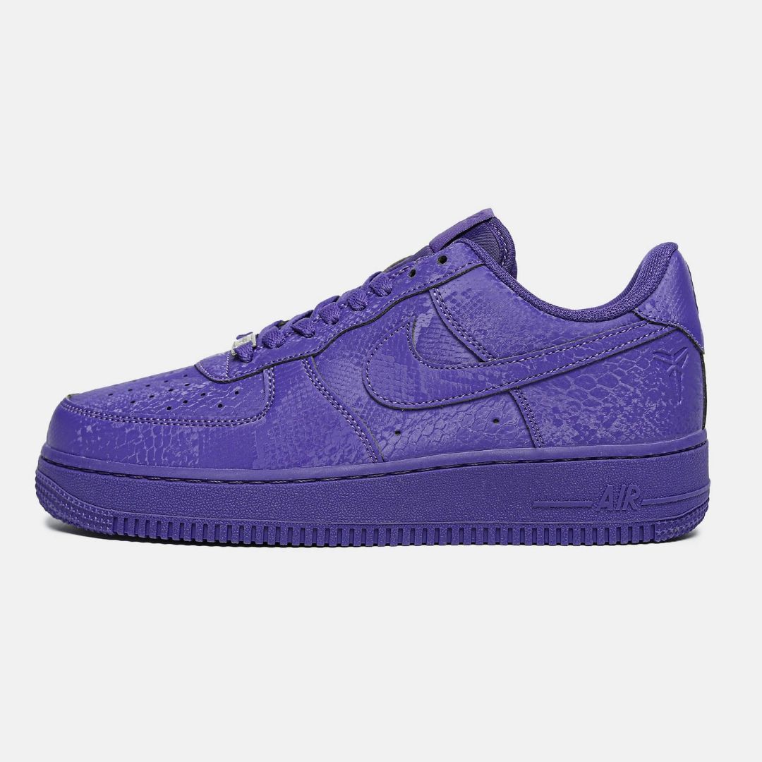 靴 Kobe Bryant Air Force 1 Low Court Purple Кроссовки Nike Air Force 1 Low x Kobe Bryant Court Purple 8/24
