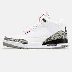 Кросівки Nike Air Jordan 3 Cement White Grey, 40
