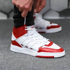 Кроссовки Adidas Drop Step White Red High, 40