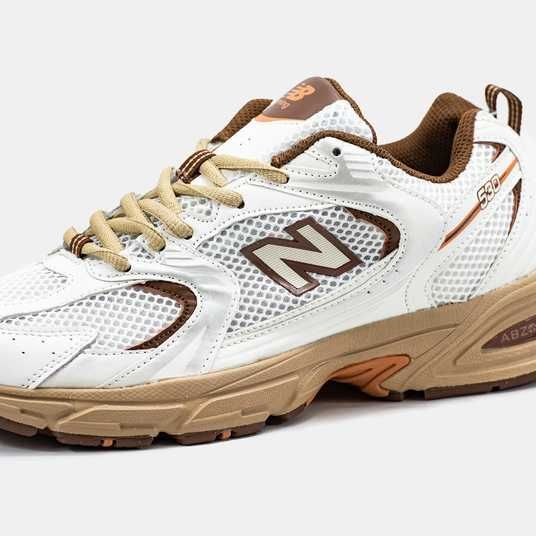 Кроссовки New Balance 530 White Beige Brown Купить (Доставка 1-3 Дня)